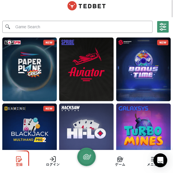 Tedbet スロット最新